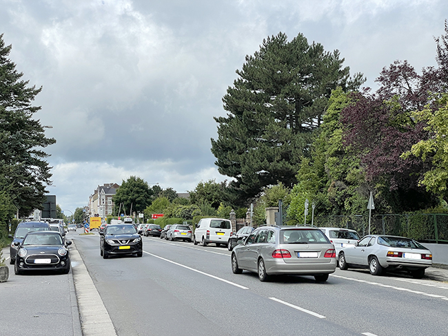 Vaalser Stra&szlig;e Grenze